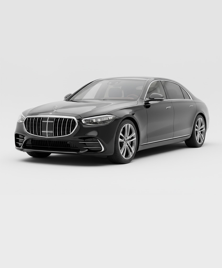 Mercedes Berline S Class, private taxi your airport transfer